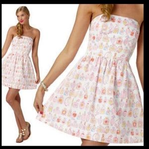 NWT Lilly Pulitzer Lottie Resort White Spritz Dress